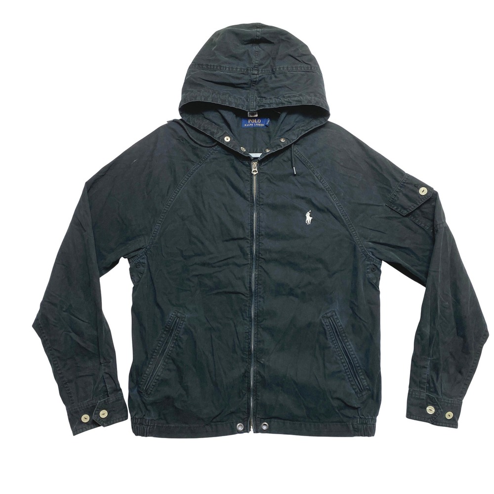 Polo by Ralph Lauren Black Hooded Jacket